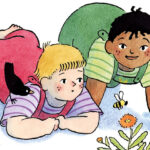 Cece e Cice sul prato