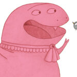 La tirannosaura rosa